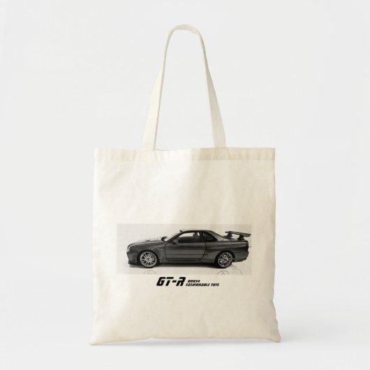 GTR BNR34 トートバッグ (正面)