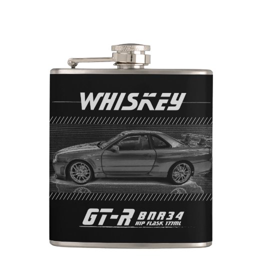 GTR BNR34 フラスク (正面)