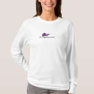 GTSguns.comの白い長袖のTシャツ Tシャツ