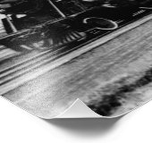 GTW鉄道エンジン#3735 1940年代頃 フォトプリント            (角)