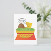 Guacのパーティー インビテーションポストカード (スタンド正面)