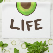 GUAC (グアカモーレ)の生命 キッチンタオル (折り畳み)