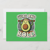 Guac And Roll 招待状 (正面)