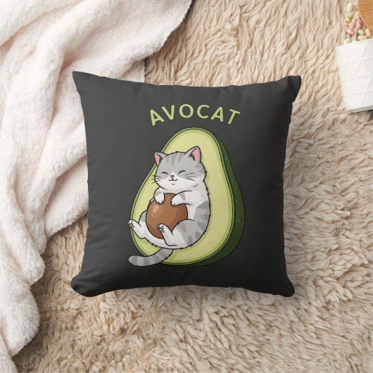 Guac Meow Mode クッション (ブランケット)