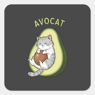 Guac Meow Mode スクエアシール