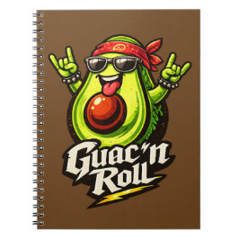 Guac 'n Roll - Guac Pack - Foodie Fiends ノートブック