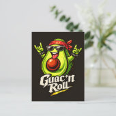 Guac 'n Roll - Guac Pack - Foodie Fiends ポストカード (スタンド正面)