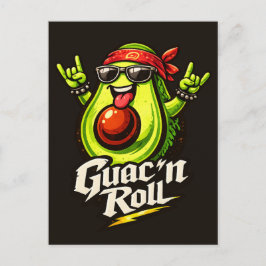 Guac 'n Roll - Guac Pack - Foodie Fiends ポストカード