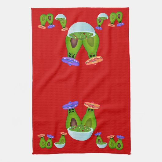 Guacamole Day キッチンタオル (縦)