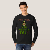 Guacamole Vegan Good Fat Avocado  Keto Tシャツ (正面フル)