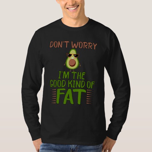 Guacamole Vegan Good Fat Avocado  Keto Tシャツ (正面)