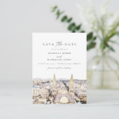 GUADALAJARA MEXICOシティスカイライン日付を保存 ポストカード (スタンド正面)