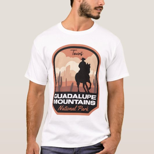 Guadalupe Mountains National Park Desert Cowboy Tシャツ (正面)