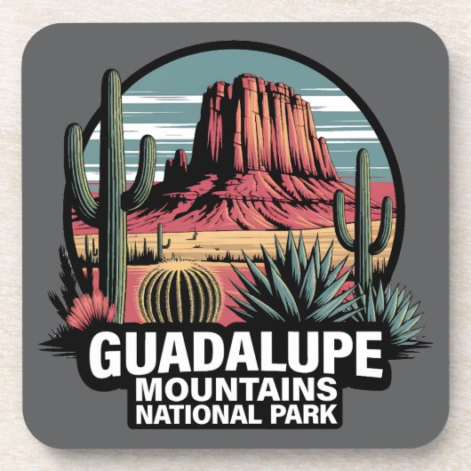 Guadalupe Mountains National Park Texas コースター (正面)