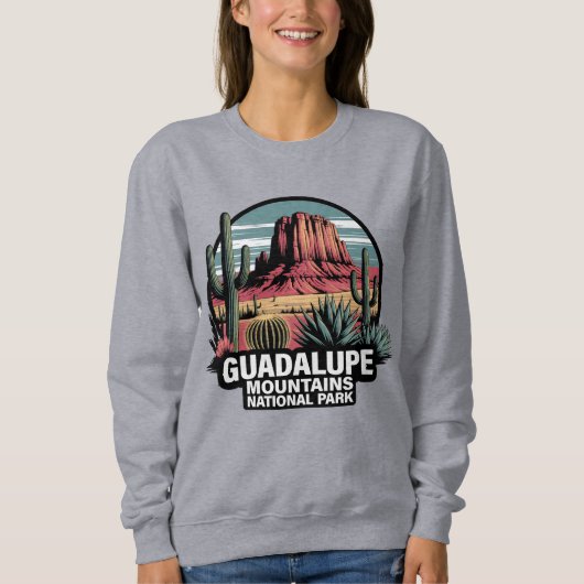 Guadalupe Mountains National Park Texas スウェットシャツ (正面)