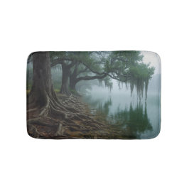 Guadalupe River Bath Mat - Serene Nature Bathroom  バスマット