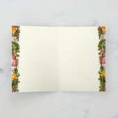 Guadalupe Virgin Mary Catholic Spanish Gracias サンキューカード (内部)