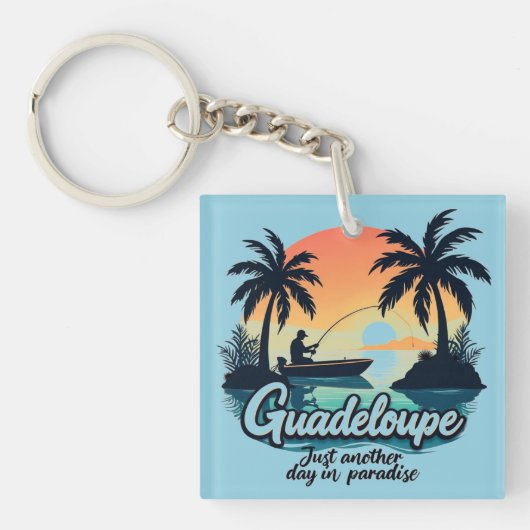 GUADELOUPE キーホルダー (正面)