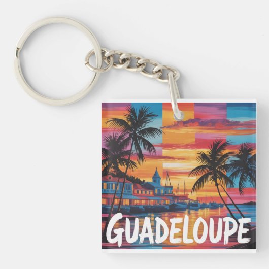 Guadeloupe キーホルダー (正面)