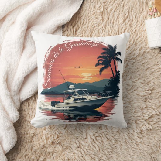 Guadeloupe クッション (ブランケット)