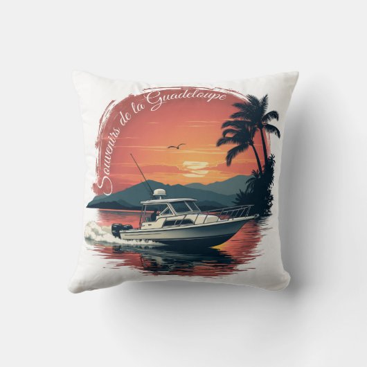 Guadeloupe クッション (裏面)