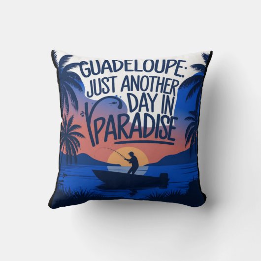 GUADELOUPE クッション (裏面)