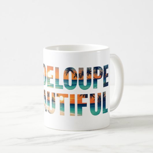 GUADELOUPE コーヒーマグカップ (正面右)