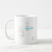 GUADELOUPE コーヒーマグカップ (左)