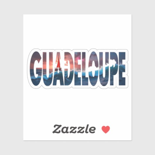 GUADELOUPE シール (シート)