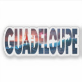 GUADELOUPE シール (正面)