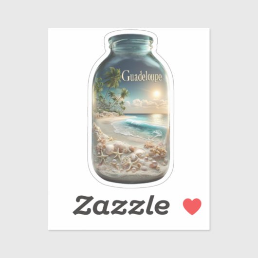 GUADELOUPE シール (シート)