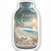 GUADELOUPE シール (正面)