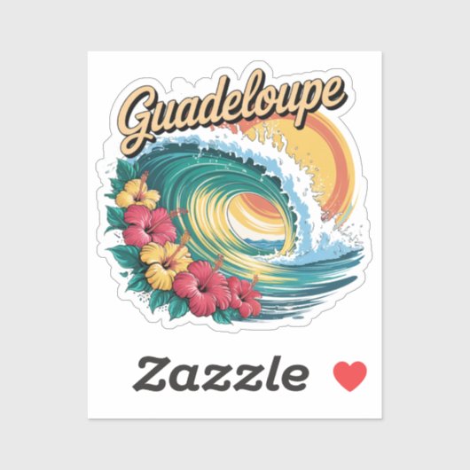GUADELOUPE シール (シート)
