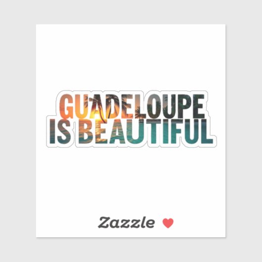 GUADELOUPE シール (シート)