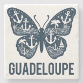GUADELOUPE ストーンコースター (正面)