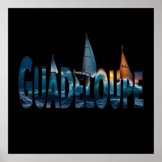 GUADELOUPE ポスター (正面)