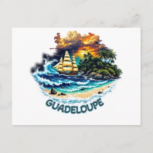 GUADELOUPE ポストカード (正面)