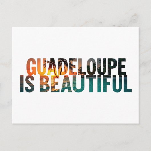 GUADELOUPE ポストカード (正面)