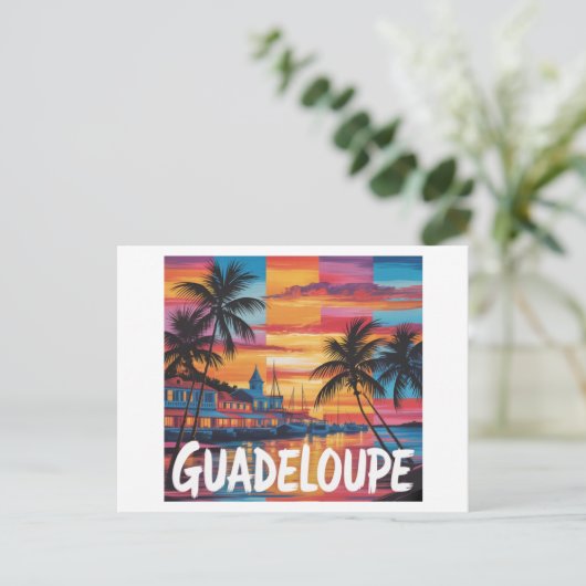 Guadeloupe ポストカード (スタンド正面)