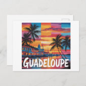 Guadeloupe ポストカード (正面/裏面)