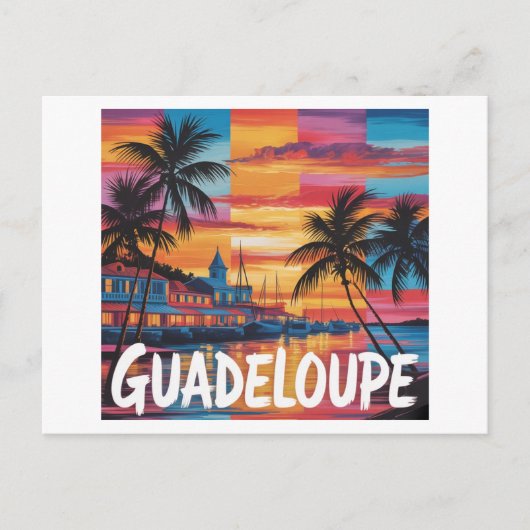 Guadeloupe  ポストカード (正面)