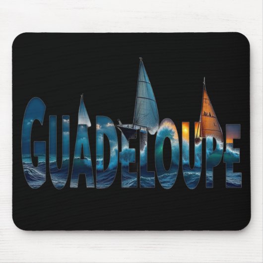 GUADELOUPE マウスパッド (正面)