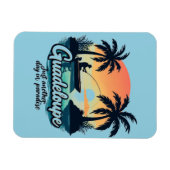 GUADELOUPE マグネット (横)