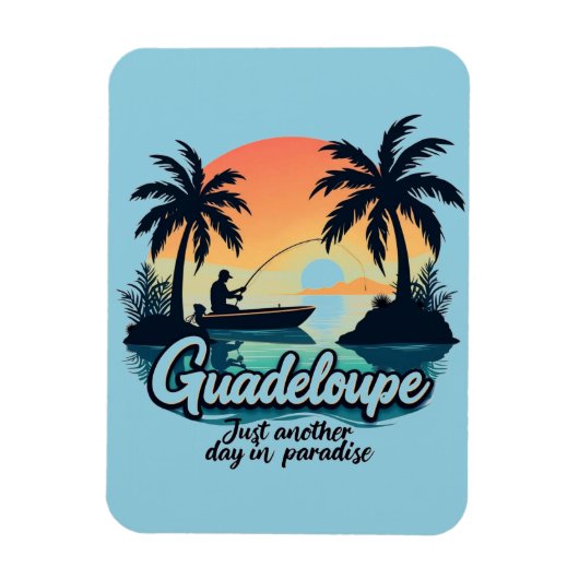 GUADELOUPE マグネット (縦)