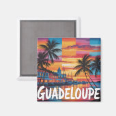 Guadeloupe マグネット (正面/裏面)