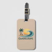 GUADELOUPE ラゲッジタグ (正面縦)