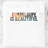 GUADELOUPE 長方形シール (バッグ)