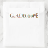 GUADELOUPE 長方形シール (バッグ)
