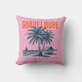 Guadeloupe 971: Souvenirs Tropicales  クッション (正面)