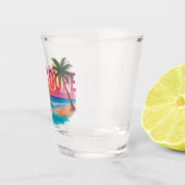 Guadeloupe Coucher de Soleil Tropical ショットグラス (右)